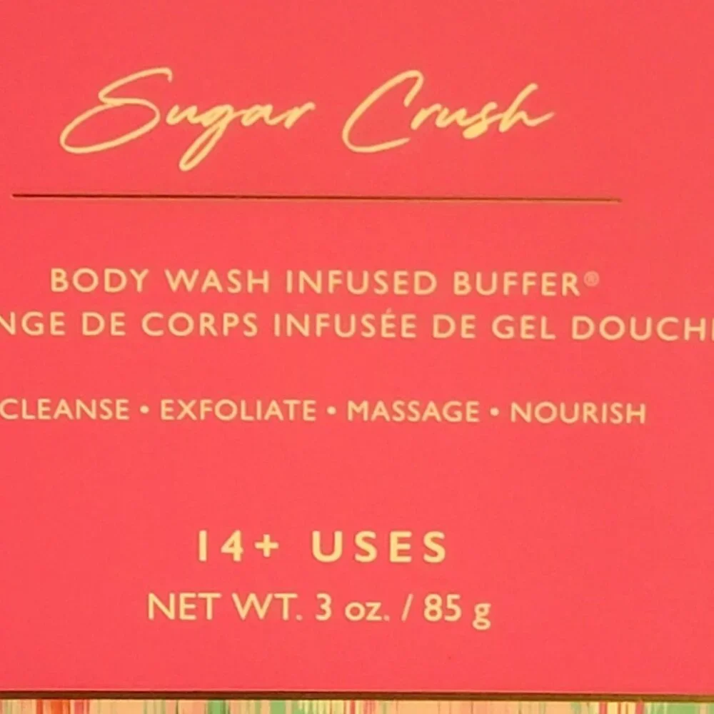 Spongelle Sugar Crush Body Wash Sponge 3 Oz